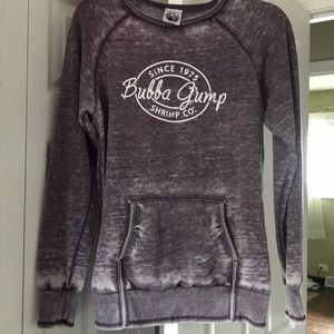 Bubba Gump super soft sweatshirt..heathered purple